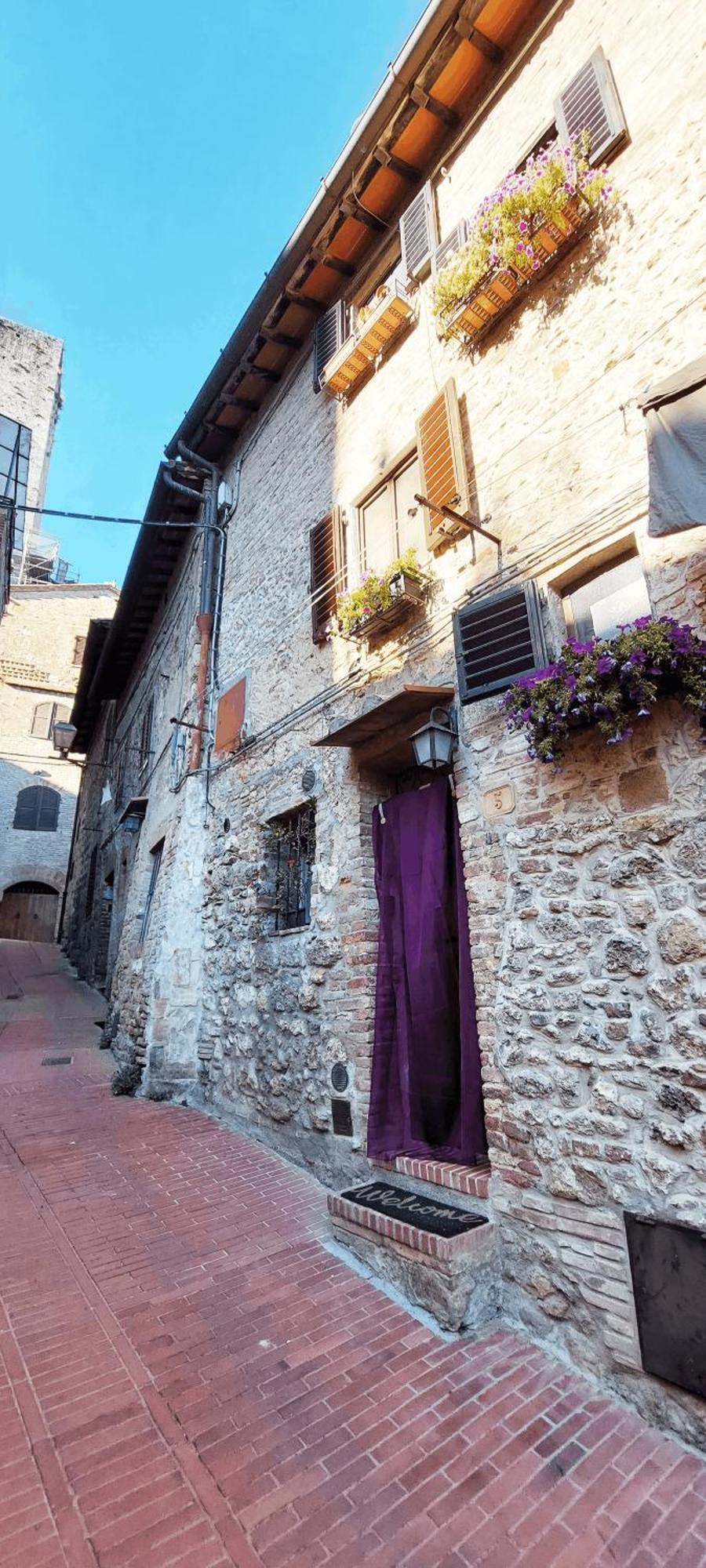 Casa Nel Centro Storico Leilighet San Gimignano Eksteriør bilde